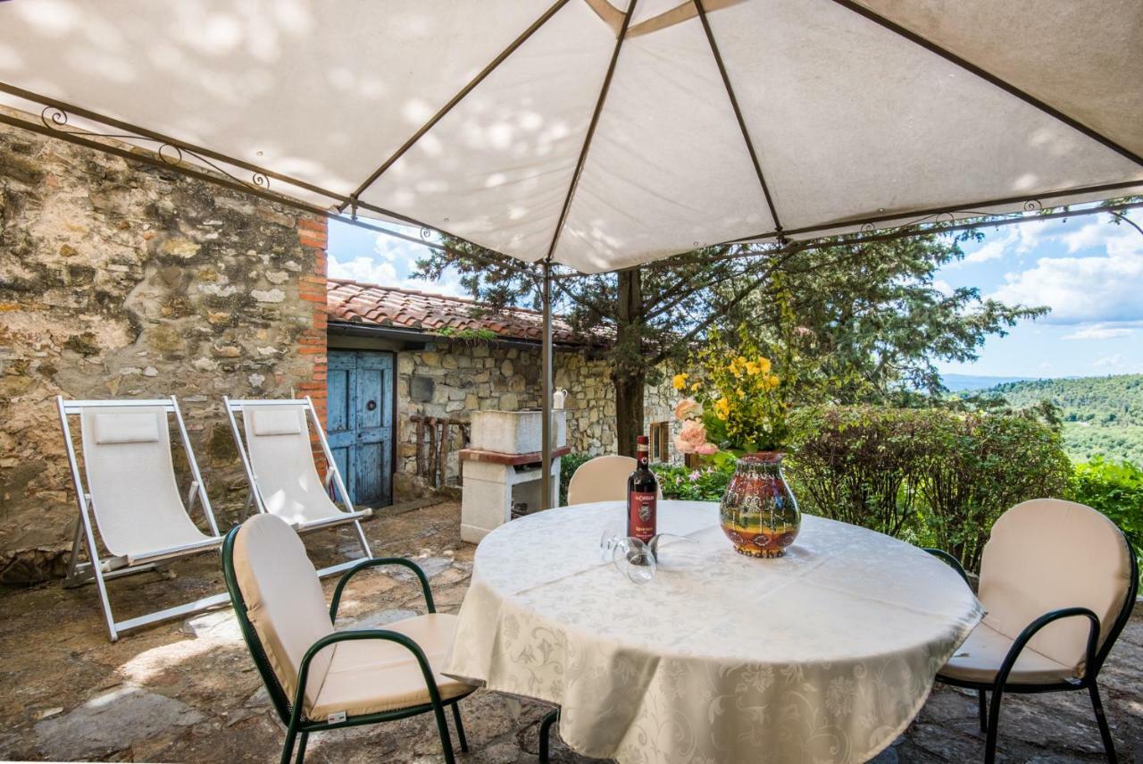 Agriturismo La Ferrozzola Castellina in Chianti Eksteriør bilde
